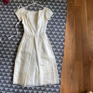 Vintage Cream Wedding Dress
